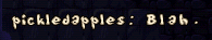 pickledapples
