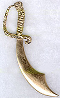 Golden blade