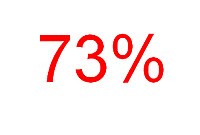 73%