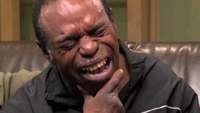 A black man
