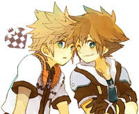 Sora and Roxas